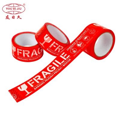 Farbiges transparentes Paket-Kunststoffband, stark klebendes Acryl-Polypropylen-Bopp-Band, benutzerdefiniertes Band für die Verpackung