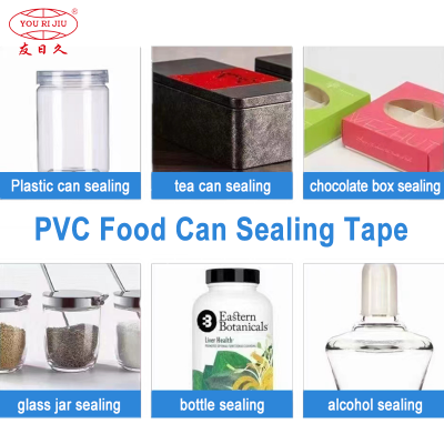 Yourijiu Lebensmitteldosen-Box-Versiegelung, kein PVC-Rückstand, transparentes Klebeband